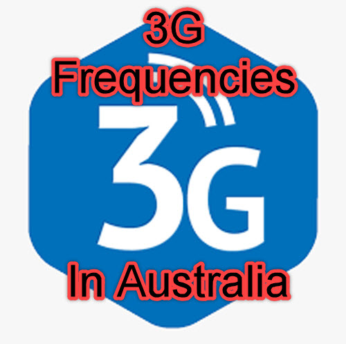 3G Frequencies Australia